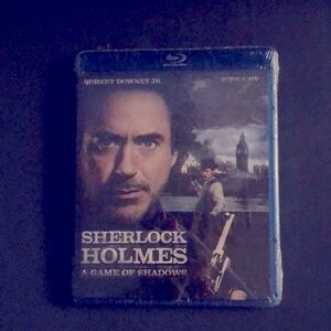 New Sealed Blu-Ray Sherlock Holmes A Game of Shadows